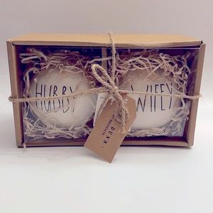 Rae Dunn “Hubby and Wifey” Ornaments
